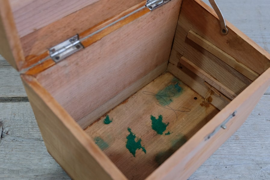 ICCA日本のアンティークのアンティーク小箱