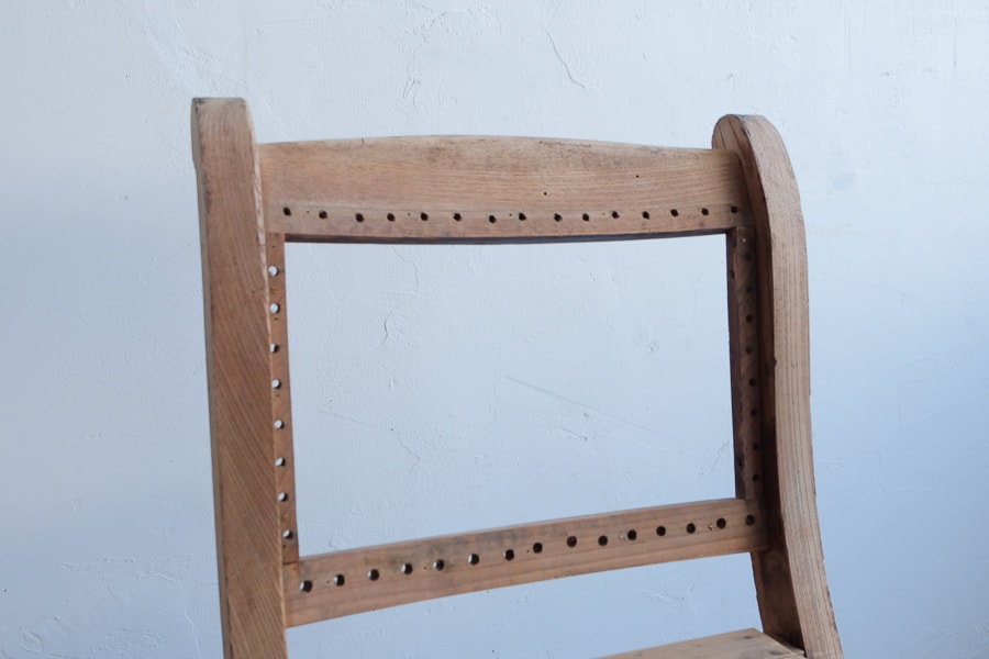 ICCAの日本のアンティークの折りたたみ椅子